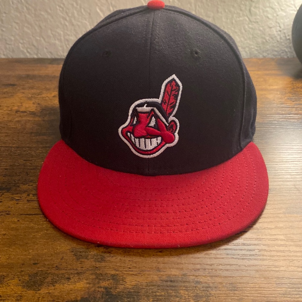 Cleveland Guardians/Indians throwback hat - Chief Wahoo